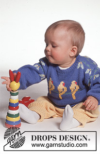 Free patterns - Gensere til baby / DROPS Baby 1-10