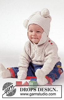 Free patterns - Gensere til baby / DROPS Baby 1-2