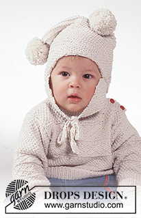 Free patterns - Baby Hats & Headbands / DROPS Baby 1-2