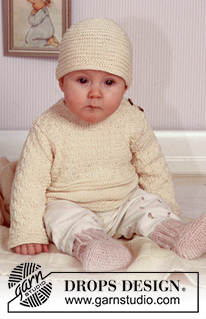 Free patterns - Gensere til baby / DROPS Baby 11-11