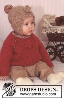 Free patterns - Gensere til baby / DROPS Baby 11-23