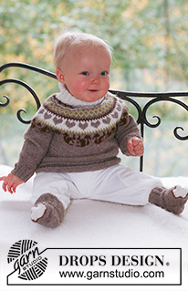 Free patterns - Norvégmintás pulóverek babáknak / DROPS Baby 17-15