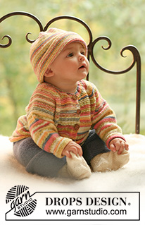 Free patterns - Koftor & Cardigans till baby / DROPS Baby 17-23