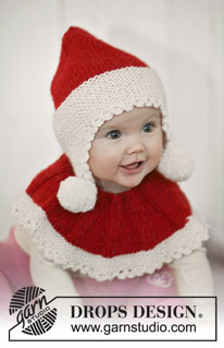 Free patterns - Santa Hats / DROPS Baby 19-11
