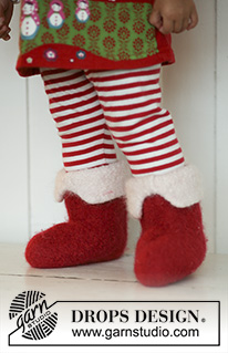 Free patterns - Dámské ponožky a papučky / DROPS Baby 19-15