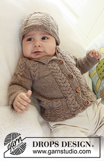 Free patterns - Babyhuer / DROPS Baby 19-17
