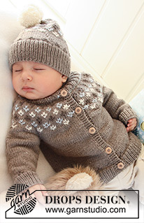 Free patterns - Nordiske jakker & kofter til baby / DROPS Baby 19-2
