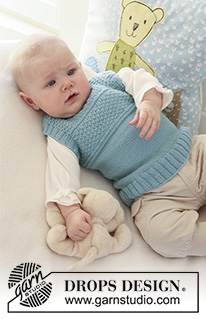 Free patterns - Felsők és mellények kisbabáknak / DROPS Baby 19-20