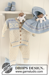 Free patterns - Nordiske jakker & kofter til baby / DROPS Baby 19-21