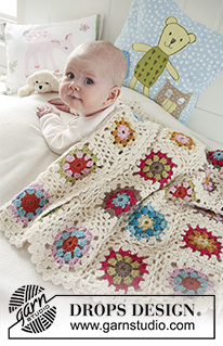 Free patterns - Decken für Babys / DROPS Baby 19-22