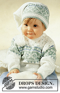 Free patterns - Norvégmintás pulóverek babáknak / DROPS Baby 2-13