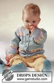 Free patterns - Jacken & Cardigans für Babys / DROPS Baby 2-3