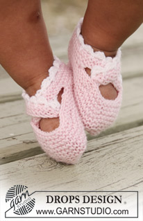 Free patterns - Ponožky a botičky pro miminka / DROPS Baby 20-13