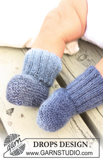 Free patterns - Socken & Schühchen für Babys / DROPS Baby 20-6
