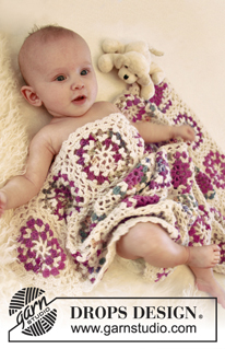 Free patterns - Decken für Babys / DROPS Baby 21-19