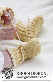 Free patterns - Calcetines y patucos para bebé / DROPS Baby 21-2