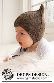 Free patterns - Baby Bonnets / DROPS Baby 21-34