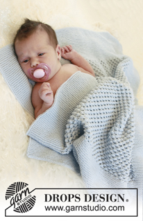 Free patterns - Decken für Babys / DROPS Baby 21-38