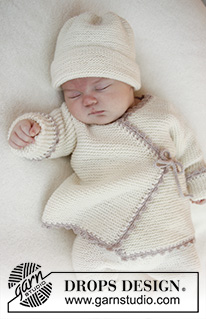 Free patterns - Conjuntos para recién nacidos / DROPS Baby 25-11