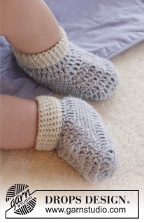 Free patterns - Baby calze & scarponcini / DROPS Baby 25-20
