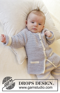 Free patterns - Jacken & Cardigans für Babys / DROPS Baby 25-21