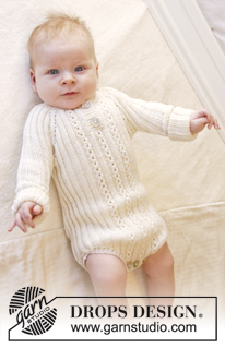 Free patterns - Bodyk és overálok kisbabáknak / DROPS Baby 25-30