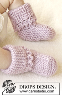 Free patterns - Socken & Schühchen für Babys / DROPS Baby 25-4