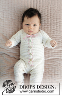 Free patterns - Bodyk és overálok kisbabáknak / DROPS Baby 29-5