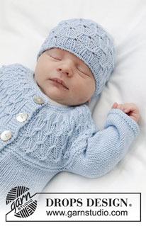 Free patterns - Baby Beanies / DROPS Baby 33-25