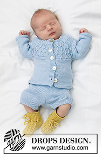 Free patterns - Bukser & Shorts til baby / DROPS Baby 33-26