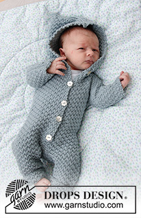 Free patterns - Sparkdräkter & Overaller till baby / DROPS Baby 33-8
