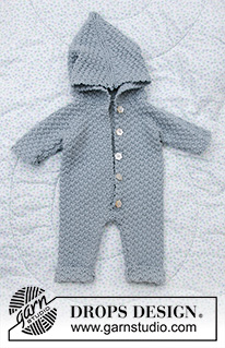 Free patterns - Bodyk és overálok kisbabáknak / DROPS Baby 33-8
