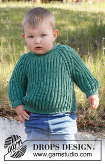Free patterns - Baby Jumpers / DROPS Baby 38-7