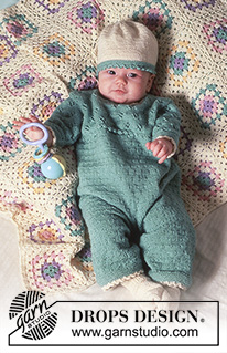 Free patterns - Bodyk és overálok kisbabáknak / DROPS Baby 4-17