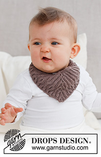 Free patterns - Sálak és nyakmelegítők kisbabáknak / DROPS Baby 42-15