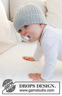 Free patterns - Baby Hats & Headbands / DROPS Baby 42-17