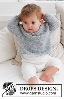 Free patterns - Gensere til baby / DROPS Baby 43-5