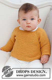 Free patterns - Gensere til baby / DROPS Baby 43-9