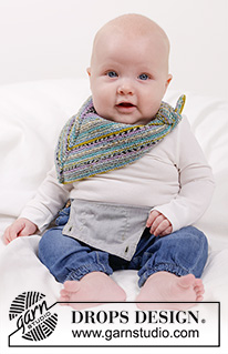 Free patterns - Sálak és nyakmelegítők kisbabáknak / DROPS Baby 45-13