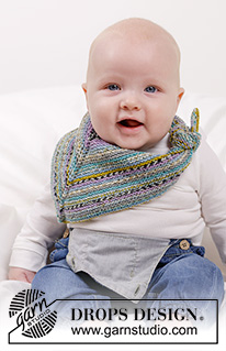 Free patterns - Sálak és nyakmelegítők kisbabáknak / DROPS Baby 45-13
