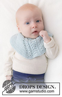 Free patterns - Sálak és nyakmelegítők kisbabáknak / DROPS Baby 45-16
