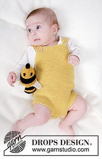 Free patterns - Sparkdräkter & Overaller till baby / DROPS Baby 45-3