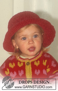 Free patterns - Baby Hats & Headbands / DROPS Baby 5-24