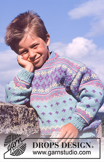 Free patterns - Nordische Pullover für Kinder / DROPS Children 2-2