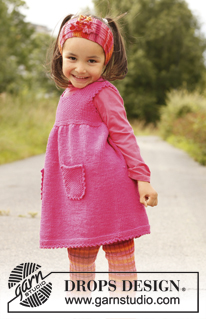 Free patterns - Robes & Jupes Enfant / DROPS Children 22-10