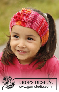 Free patterns - Pannebånd til barn / DROPS Children 22-12