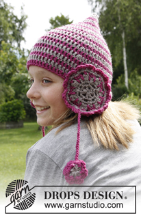 Free patterns - Laste kõrvaklappidega mütsid / DROPS Children 22-26