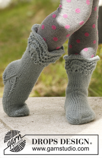 Free patterns - Socken & Hausschuhe für Kinder / DROPS Children 23-20