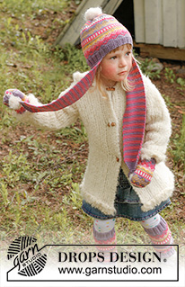 Free patterns - Rozpinane swetry i bolerka dziecięce / DROPS Children 23-43