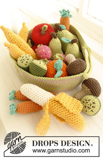Free patterns - Play Food / DROPS Children 23-60